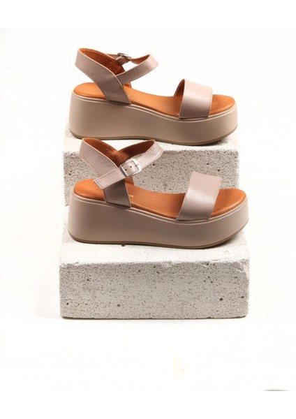 Dina Grata - Kadın Buz Hakiki Deri Sandalet fiyatları