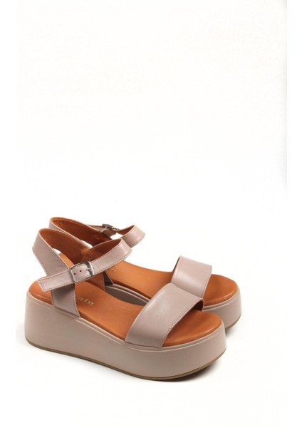 Dina Grata - Kadın Buz Hakiki Deri Sandalet modelleri