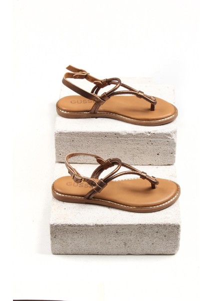 Kadın Bakır Hakiki Deri Sandalet fiyatları