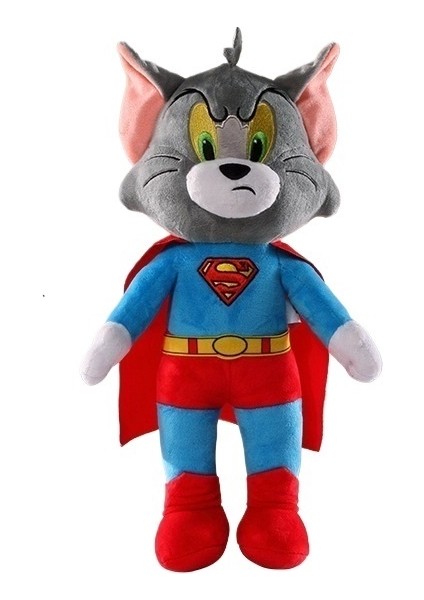 38CM Superman Tom Cat Doll 100. Yıldönümü Serisi Çocuklara  (Yurt Dışından)