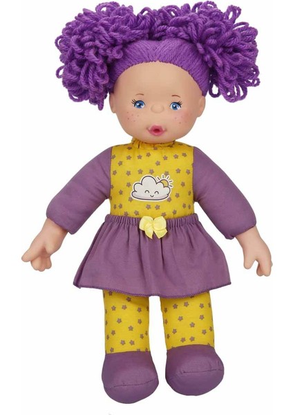 Sunman Gökkuşağı Bebekleri 35 cm - Mor Saçlı