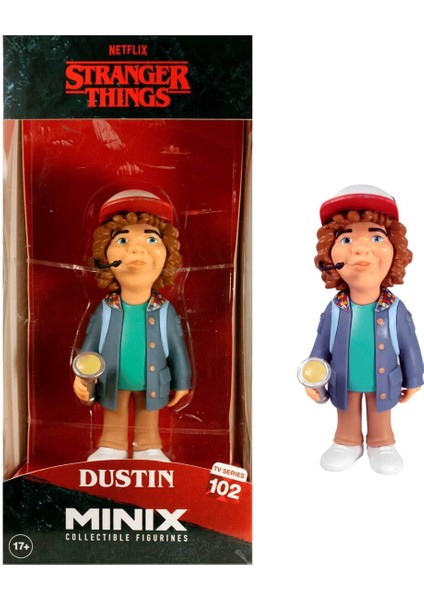 MNX12000 Minix Koleksiyon Figürü Dustin - Stranger Things