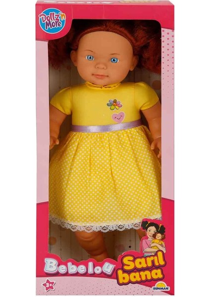 Dollz'n More Bebelou Sarıl Bana Bebeği 40 cm Kızıl Saçlı