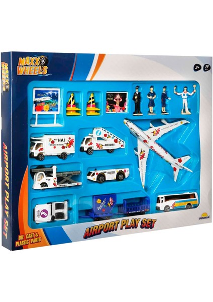 Havaalanı Set Büyük 19 Parça