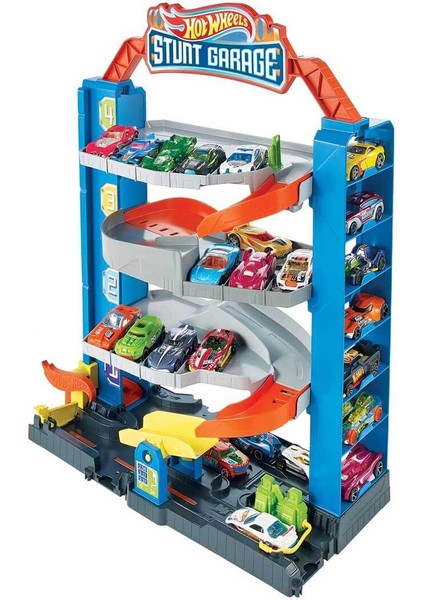 Hot Wheels Mini Garaj, 4 yaş ve üzeri, GNL70