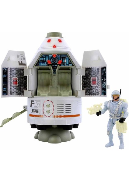 Star Troopers Interstellar Sesli ve Işıklı Uzay Aracı - Uzay Kapsülü modelleri