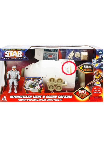 Star Troopers Interstellar Sesli ve Işıklı Uzay Aracı - Uzay Kapsülü fırsatları
