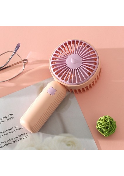 Handhd USB Şarj Taşınabilir Masaüstü Küçük Elektrikli Fan (Yurt Dışından)