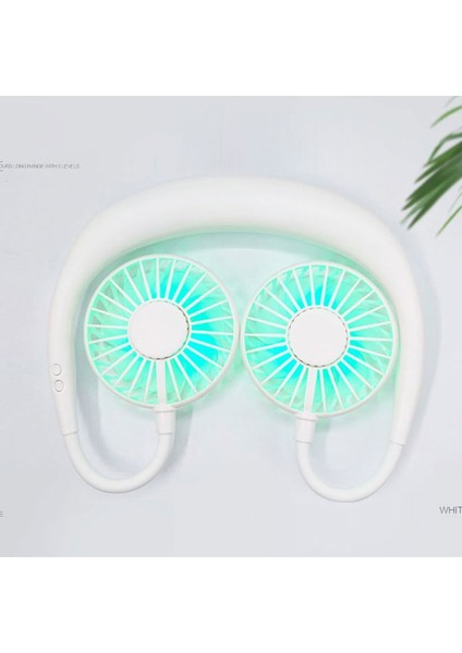 Yaratıcı Mini Asılı Boyun Tipi Fan Dış Mekan LED Fan (Yurt Dışından)