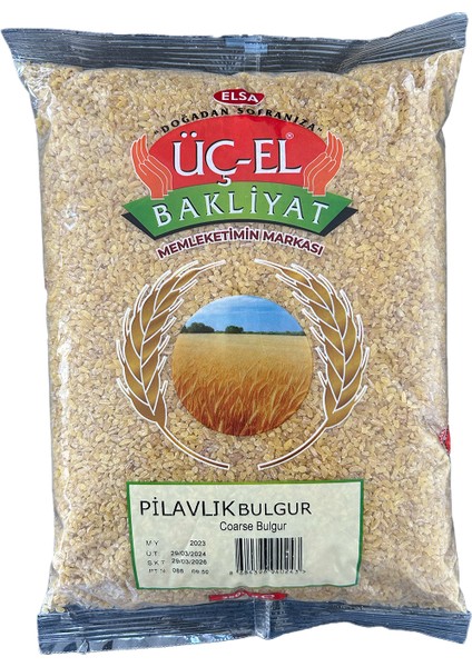 Üç-El Pilavlık Bulgur 2500 gr