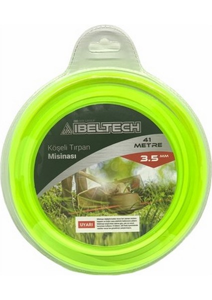 Ibeltech Köşeli Tırpan Misinası 3.5mm 41 Metre