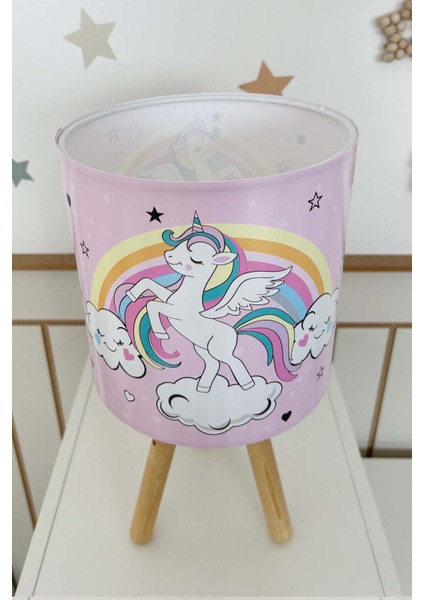 Sihirli Unicorn Çocuk Odası Abajur fırsatları