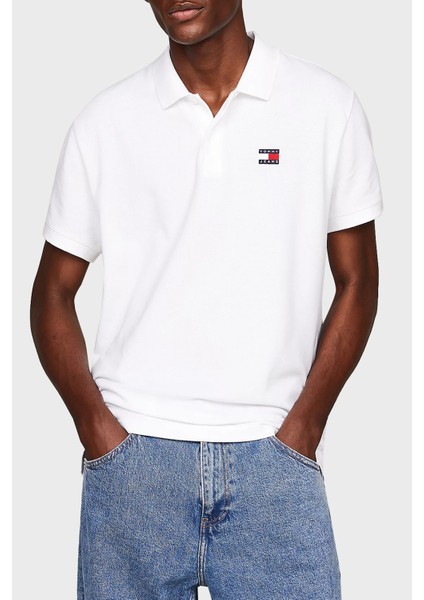 Pamuklu Regular Fit Polo Yaka T Shirt Erkek Polo Yaka T Shirt DM0DM18314 Ybr