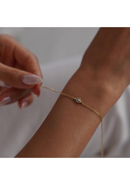 Mineli Kirpik Bileklik modelleri