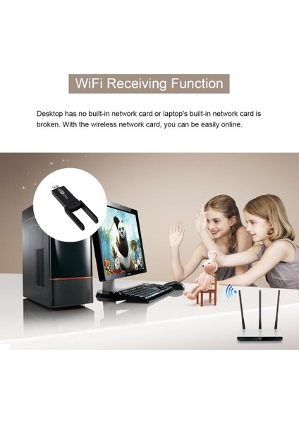 Grc Accessory USB 3.0 Wifi 5 Wireless Adaptör