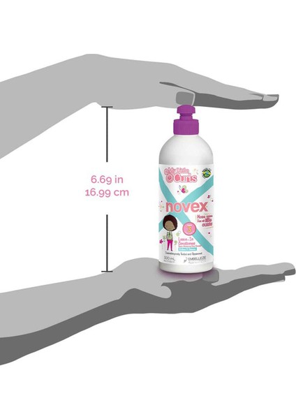 My Little Curls Çocuklar Için Bukle Belirginleştirici Durulanmayan Saç Bakım Kremi 300ML