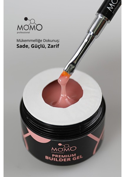 Momo Professional Premium Builder Gel No.5, Şeftali, 10 Gr