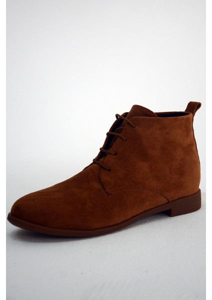 Rahat Kalıp Bağcıklı Kadın Bot&bootie 020-4070-22SÜET