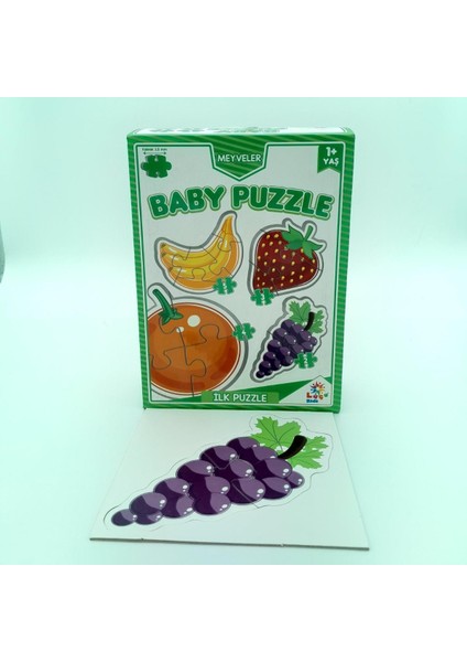 Baby Puzzle Meyveleri Öğreniyorum