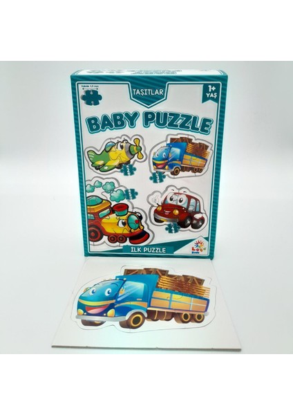 Baby Puzzle Taşıtları Öğreniyorum