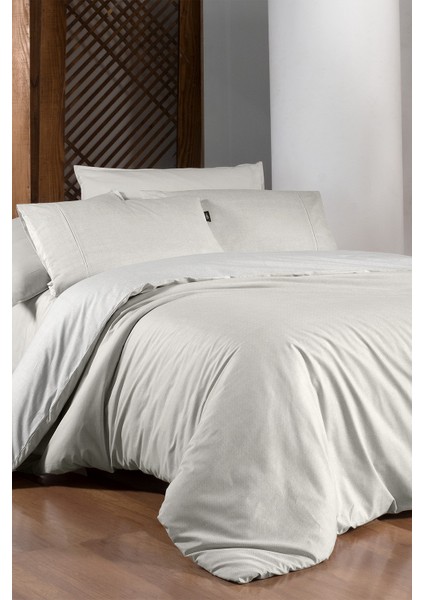 Unitwill Ekru King Size (Battal Boy) Pamuk Nevresim Takımı fiyatları