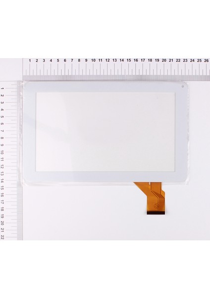 DH-0901A1-FPC01-01 Dokunmatik Tablet Dokunmatiği Beyaz Ekran Üst Camı