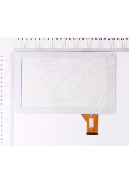 HN-0902A1-FPC03-02 Dokunmatik Tablet Dokunmatiği Beyaz Ekran Üst Camı