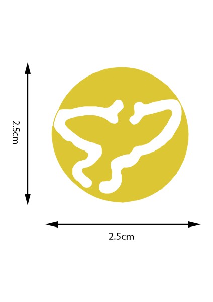 Şekilli Delgeç Kuş Kanatlı 2.5 cm KM8810 modelleri