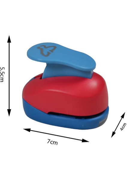 Şekilli Delgeç Kuş Kanatlı 2.5 cm KM8810 indirimleri