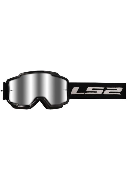 Charger Goggles Motokros Gözlük (Irıdıum Camlı) Siyah