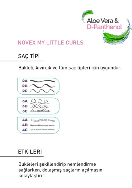 My Little Curls Çocuklar Için Saç Açıcı Sprey 120ML