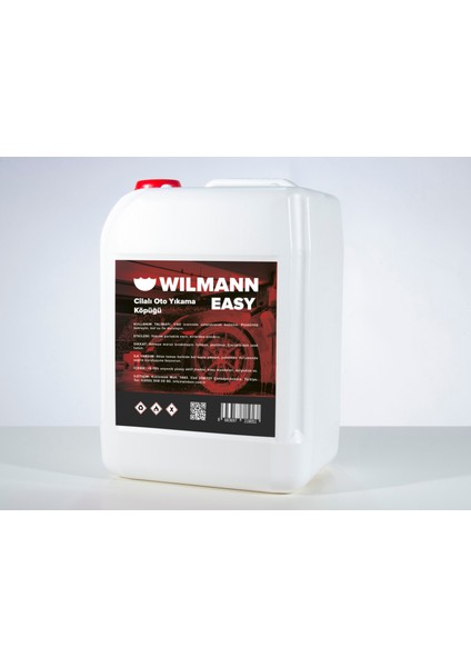 / Wilmann Easy Phnotr Oto Yıkama Şampuanı 20KG Konsantre 1/60