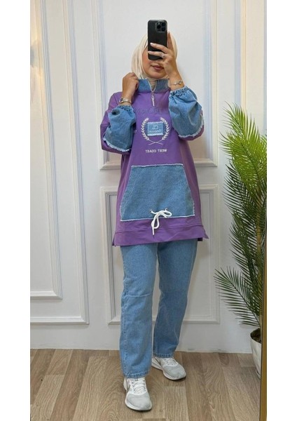 Tesettürlü Takım Kadın Için Yaz Mevsimi Model G1160