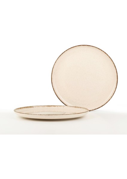 Moderna 2 Parça 27 cm Düz Tabak Tarçın fiyatları