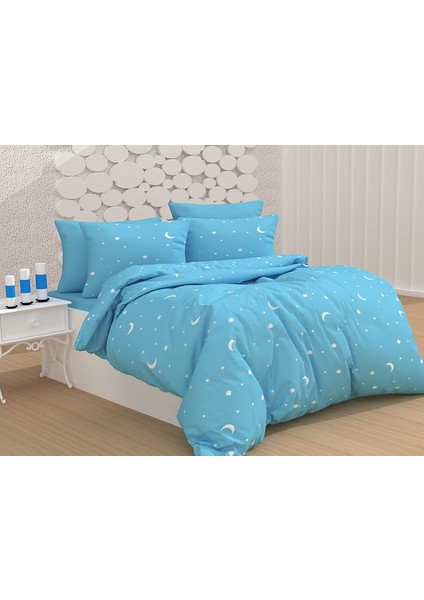 Evimce Linens Sky Moon Çift Kişilik Nevresim Seti