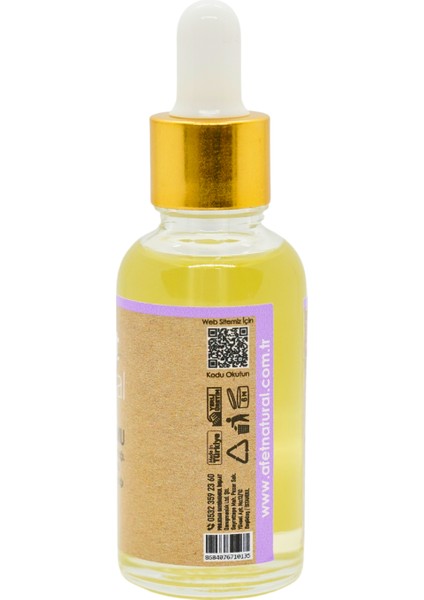 Afet Natural Saç Serumu 30ml Tüm Saç Tipleri - Biberiye - Hair Serum 30ml for All Hair Types - Rosemary