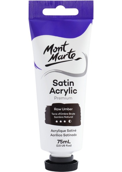 Saten Akrilik 75 ml Raw Umber