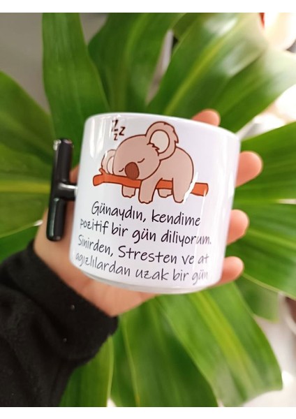 Günaydın Komik Gifler Baskılı Kupa Bardak