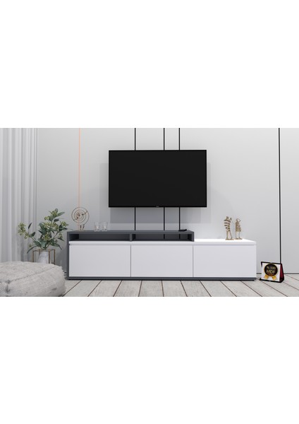 Velo 3 Tv Ünitesi,mdf,tv Sehpa,tv Dolap,kolay Kurulum