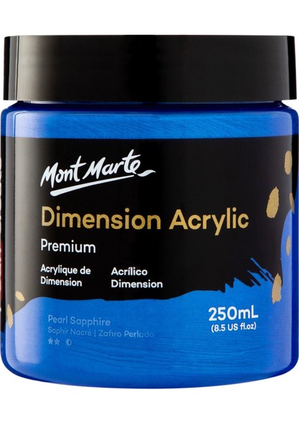 Dimension Akrilik 250 ml Pearl Sapphire