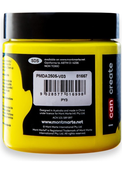 Dimension Akrilik 250 ml Lemon Yellow fırsatları