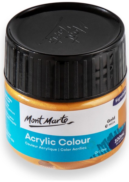Renkli Boya Signature 100 ml Gold