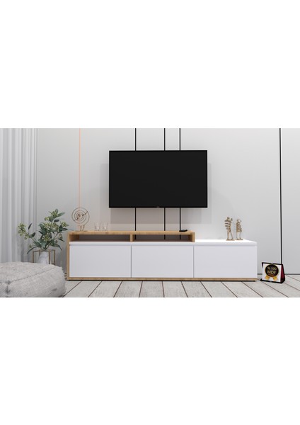 Velo 3 Tv Ünitesi,mdf,tv Sehpa,tv Dolap,kolay Kurulum