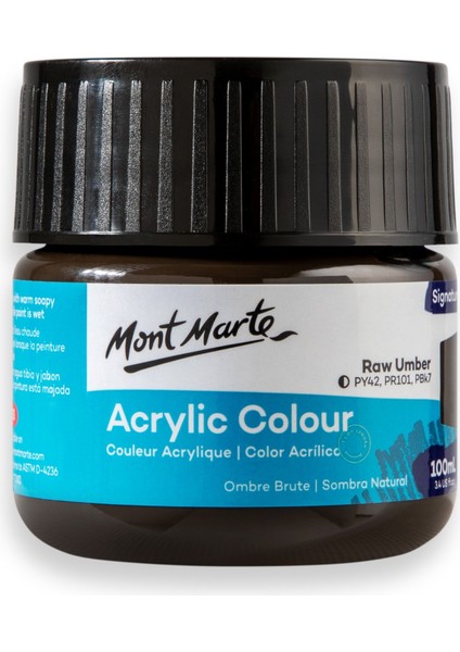 Renkli Boya Signature 100 ml Raw Umber