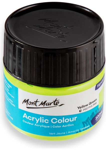 Renkli Boya Signature 100 ml Yellow Green modelleri
