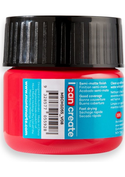 Renkli Boya Signature 100 ml Carmine modelleri