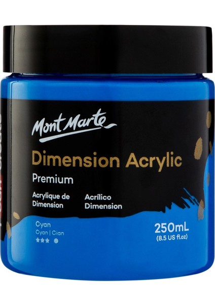Dimension Akrilik 250 ml Cyan Blue