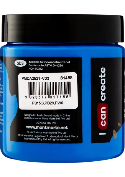 Dimension Akrilik 250 ml Cyan Blue fiyatları