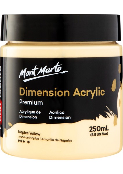 Dimension Akrilik 250 ml Naples Yellow