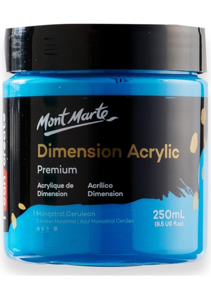 Dimension Akrilik 250 ml Monastral Cerulean